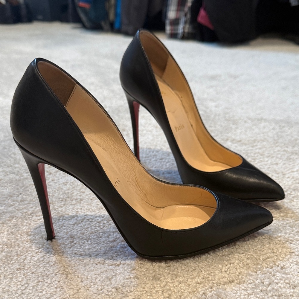 Christian Louboutin So Kate Black Leather heels Size IT 36 US 6